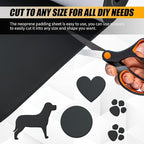 1/4" T x 12''W x 59''L Neoprene Foam Rubber Sheet - Image 4