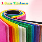 Jtnohx Felt for Crafts, Craft Felt Square for Sewing - Image 3