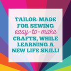 Craft-Tastic Let’s Learn to Sew – Mini Sewing Kit, Arts and Crafts, Art Supplies - Image 3
