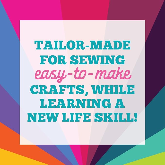 Craft-Tastic Let’s Learn to Sew – Mini Sewing Kit, Arts and Crafts, Art Supplies - Image 3