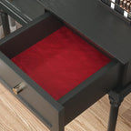 CHIHUT 12''x100'' Red Self Adhesive Velvet Flocking Liner - Image 2