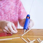 uxcell Mini Hot Glue Sticks for Glue Gun 11mm x 100mm Glitter Bronze Gold 12pcs - Image 4