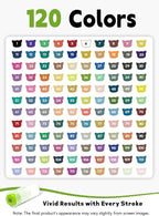 120 Colors Acrylic Paint Markers - Image 4