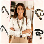 4PCS Stretchy Scrunchie Badge Lanyards - Image 4