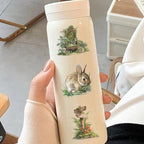50PCS Forest Stickers PET Transparent Stickers Vintage Fantasy Forest Decals - Image 6