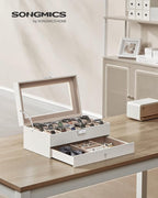 SONGMICS Watch Box, 12-Slot Watch Case Organizer - Image 2