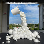 Styrofoam Balls, DIY Craft Giant Foam Ball - Image 5