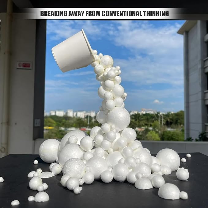 Styrofoam Balls, DIY Craft Giant Foam Ball - Image 5