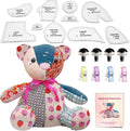 15in/Sitting Height 9in Fosdonge Acrylic Memory Bear Template Ruler Set by Fosdonge