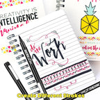 Dyvicl Hand Lettering Pens, Calligraphy Brush Pens Art Markers - Image 4
