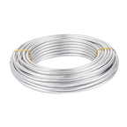 FASHEWELRY 6 Gauge Aluminum Craft Wire 52 ft Silver Metal Bendable Sculpting by FASHEWELRY