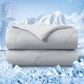 Cooling Comforter Queen Size, Double-Sided Cold Tech Fabric Quilted Bed by bedsmile