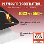 Wire Heat Shield Wrap for Car Hose Lines, - Image 3