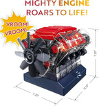 Playz V8 Combustion Engine Model Kit that Runs - Image 7