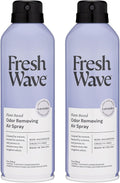 Fresh Wave Lavender Odor Eliminator Spray & Air Freshener, 8 oz. | Pack of 2 | Non-Aerosol, Fine Mist | Safer Odor Relief | Natural Plant-Based Odor Eliminator | For Furniture, Fabrics & Trash