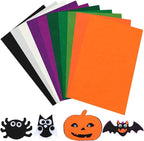 20 Pcs Halloween Felt Fabric Sheets by SEPGLITTER