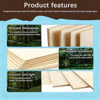 Basswood Plywood Sheets, 8 x 8 in, 1.5 mm, 6 Pack | Smooth unfinished wood - Image 5