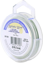 Artistic Wire, 20 Gauge Silver Plated Tarnish Resistant Colored Copper Craft by ArtisticWire