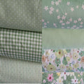 Cotton Fabric DIY Making Supplies Quilting Patchwork Fabric Fat Quarter Bundles by LMAEZNER