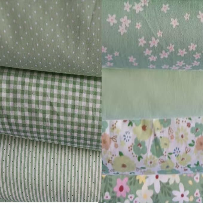 Cotton Fabric DIY Making Supplies Quilting Patchwork Fabric Fat Quarter Bundles by LMAEZNER