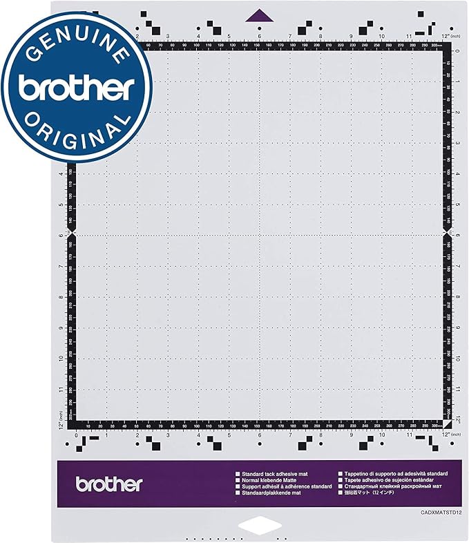 Brother ScanNCut DX Standard Tack Adhesive Mat 2-Pack, - Image 4
