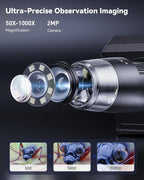 AOPICK Digital Microscope, Coin Microscope - Image 3