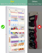 UVIAHOMI Heavy Duty Over The Door Organizer 5 Tiers, Extra Large Behind Door - Image 4