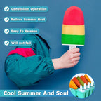 Silicone Popsicle Molds 12-cavity, DIY Ice Pop Mold - Image 4