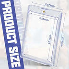 20 ct Magnetic Card Holders for Trading Cards, 35 pt Hard Cards Sleeves Case - Image 2