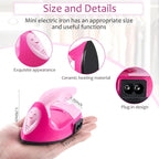 Honoson Mini Craft Iron Mini Heat Press Small Iron 3.93 x 2.36 x 2.76 in - Image 8