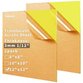 Translucent Acrylic Sheet 1/8 Thick by gdhwcxl