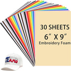 Innconee 30 Pcs Embroidery Foam 3D 3mm EVA Puffy Foam Sheets by Innconee