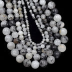 AD Beads Natural Gemstone Round Loose Beads 15" by ADBeads