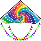 HONBO Large Delta Kite for Kids & Adults, Extremely Easy to Fly Kite for Beach by HONBO