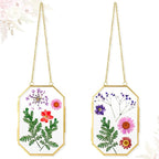 Qunclay 2 Pcs Double Glass Frame by Qunclay