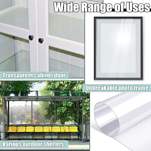 Beeveer Polycarbonate Clear Plastic Sheet 1 Pcs 60" x 144" Flexible Sheet Panels - Image 7