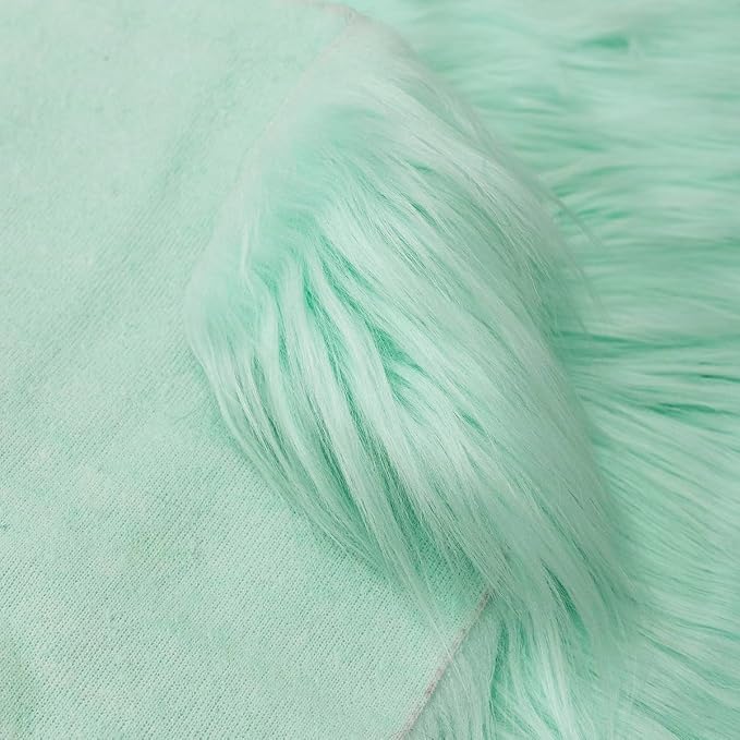Faux Fur Fabric by The Yard for Crafts 18" X 61" Inch Wide Furry Fabric for - Image 4