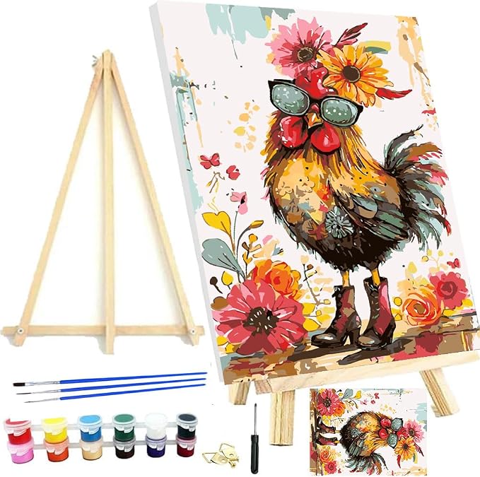 Meothan Framed Paint by Numbers Kits by MeothanDiamondPainting