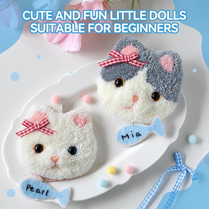 Punch Needle kit Adults for Beginners-4, Embroidery kit for Beginners, Includes - Image 4