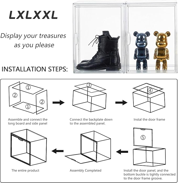 Acrylic Box Display Case, Showcase - Image 6