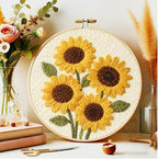 INFUNLY Sunflower Punch Needle Kit - Image 4