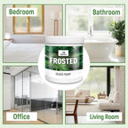 Frosted Glass Paint 21oz Frosted Glass Paint Kit, Waterproof & UV Resistant - Image 2