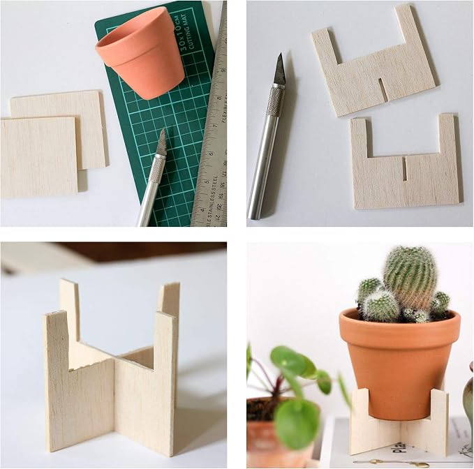 12 Sheets 8x4 Inch Unfinished Balsa Wood Sheets Thick - Image 8