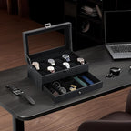 ProCase Watch Box, 12 Slot Mens Watch Case - Image 7