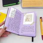 3.5x5.7inches Mixed Media Sketch Pad, 120GSM 32Sheets Folded Colored Paper - Image 5