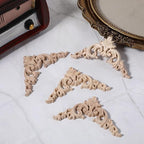 4 Pcs Wood Appliques for Furniture, Victorian Furniture Decorative Wood Trim - Image 7