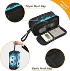 3D Soccer Football Blue Pencil Case Box Boys Girls Large Pencil Pouch Zipper - Image 5