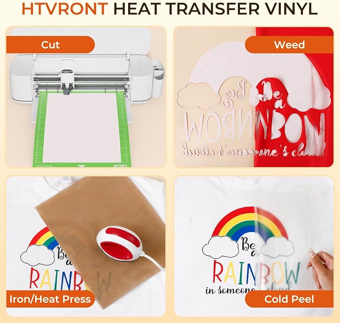 HTVRONT Bright Heat Transfer Vinyl - Image 3