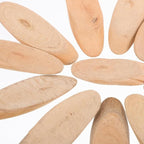EXCEART 25Pcs Oval Driftwood Slices Natural Wood Blanks - Image 6