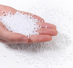 4000pcs White 3mm Pearl Beads by chuyau